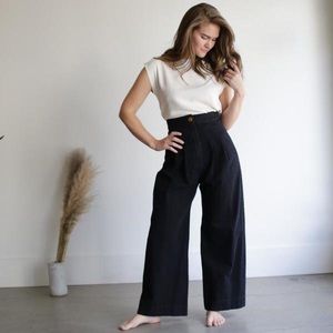 Ilana Kohn Boyd Pant 00/0 black canvas